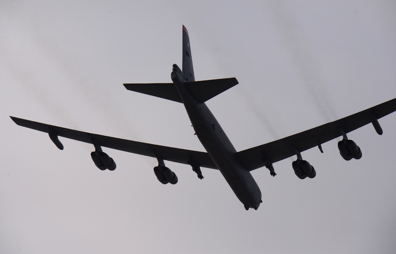 B-52 Bomber Conducts A Deterrence Mission To Show North Korea U.S ...