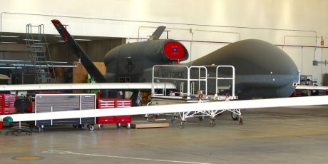 Up close and personal with NASA's Global Hawk drones at Edwards Air ...