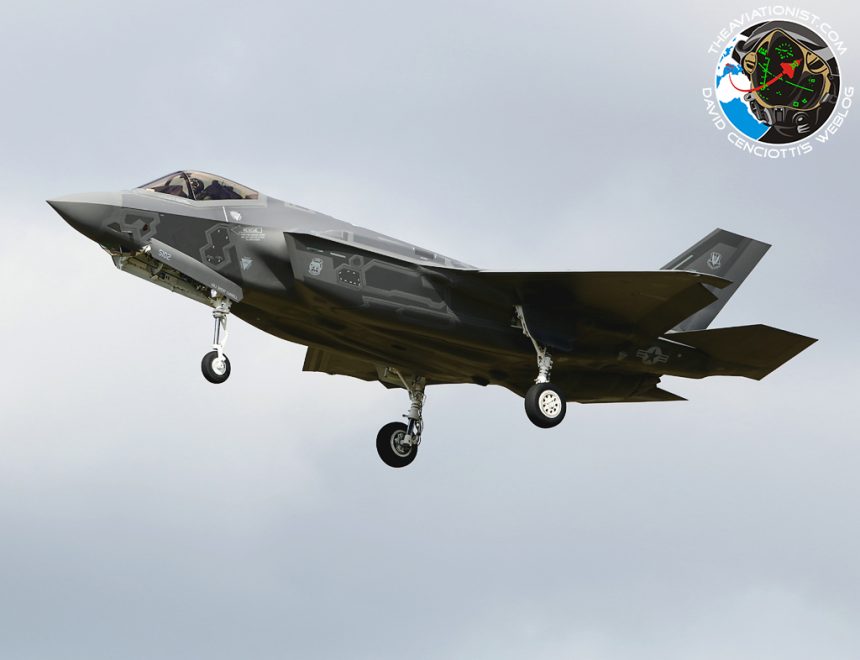 Here are first U.S. Air Force F-35As landing at RAF Lakenheath for ...