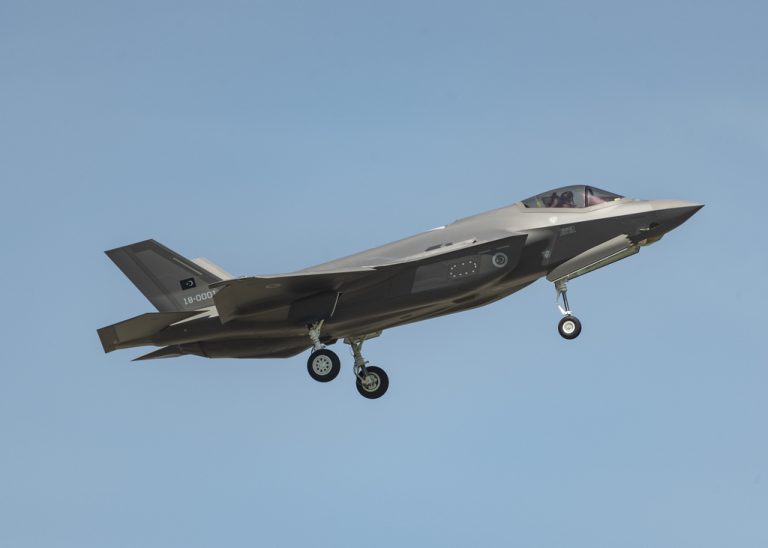 Photo: Lockheed Martin F-35's first mission with external weapons - The ...