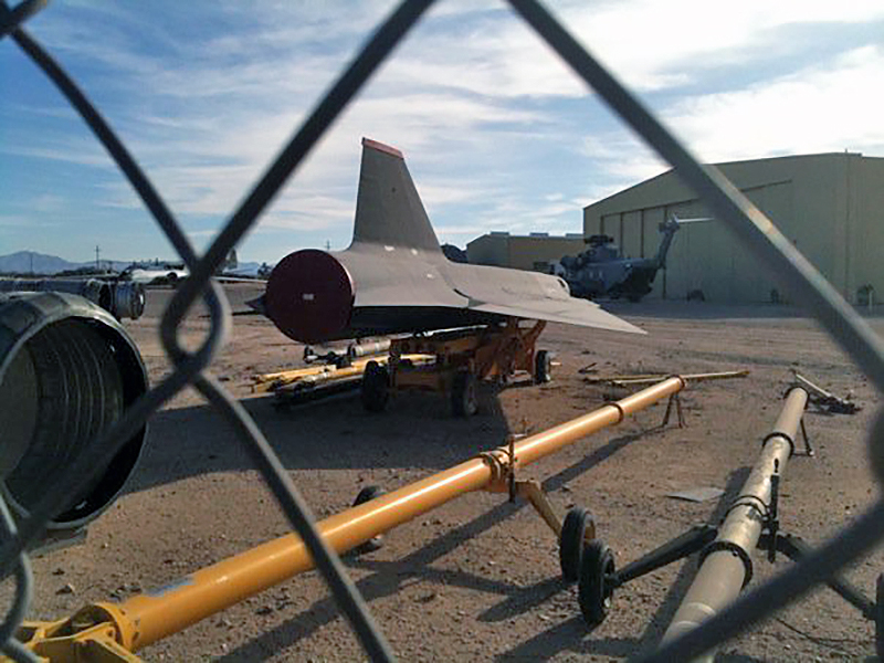 The Time Found a Formerly Top Secret Supersonic Drone in the Desert - The Aviationist
