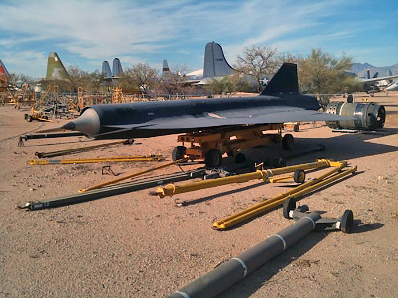 The Time Found a Formerly Top Secret Supersonic Drone in the Desert - The Aviationist