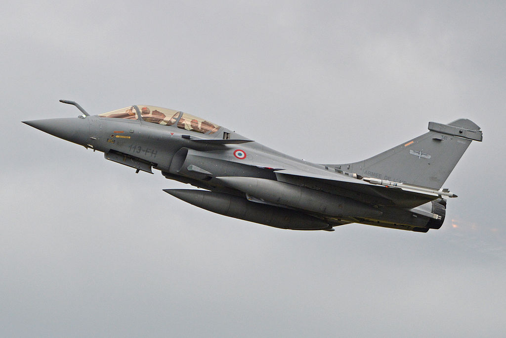 Civilian Passenger Ejected From A French Two-Seat Rafale B Jet During ...