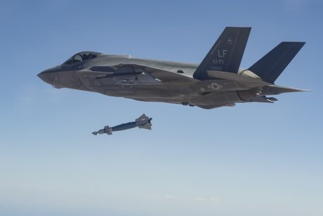 Check Out These Stunning Photographs Of Four F-35s In 