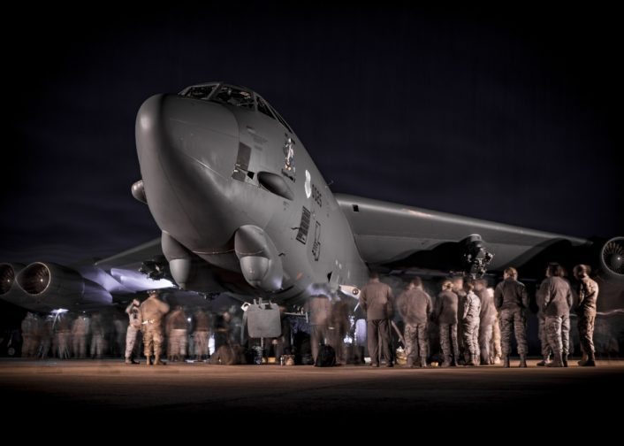 Rare Image Of A B-2 Stealth Bomber And Its Massive Ordnance Penetrator ...