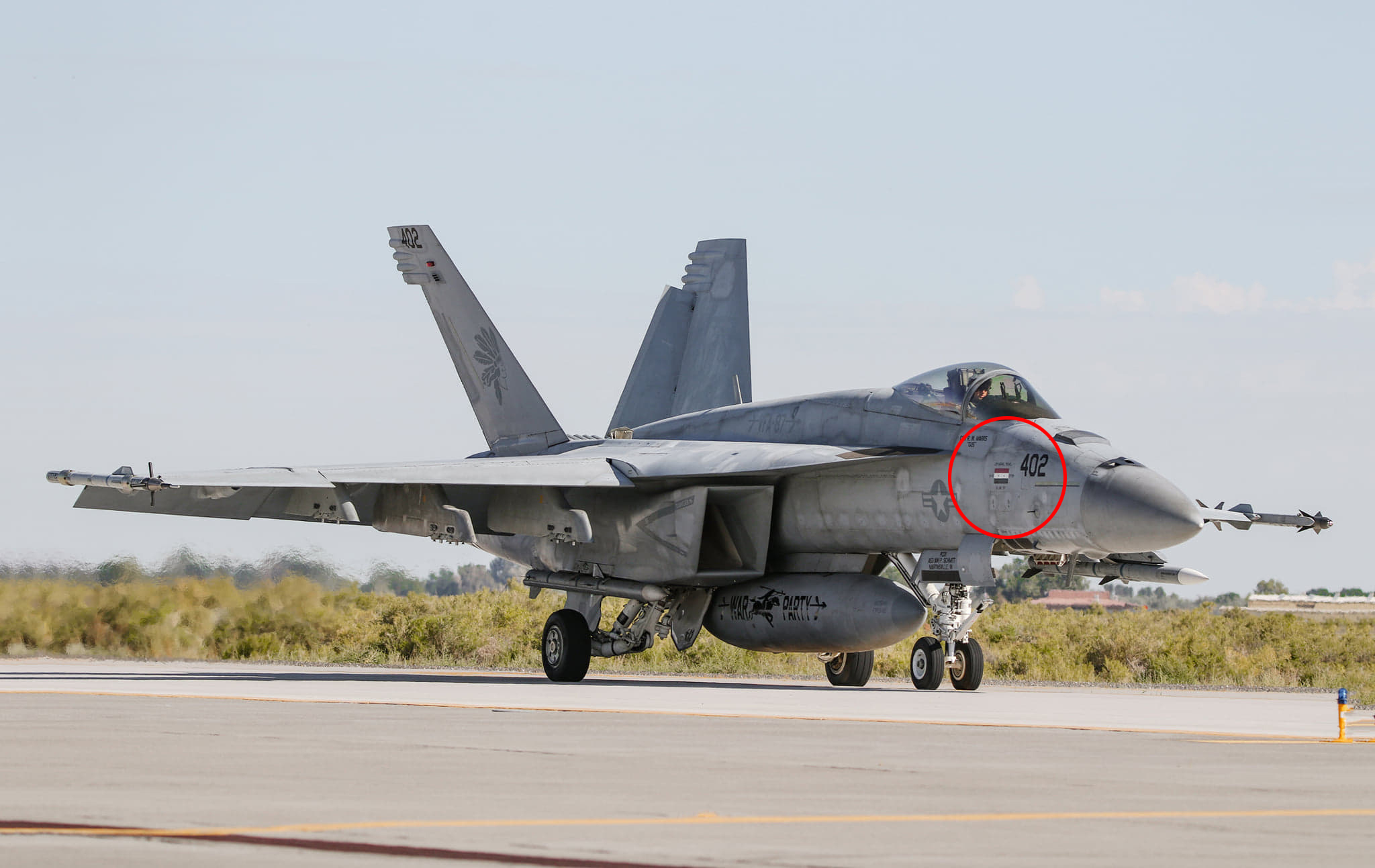 U S Navy F A 18e Super Hornet That Shot Down Syrian Su 22 In 2017 Spotted With New Kill