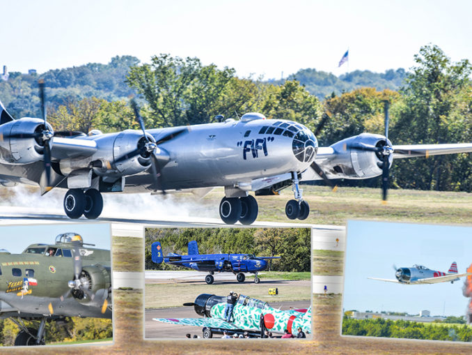 B17 and P63 Kingcobra Collide at Wings Over Dallas Air Show The