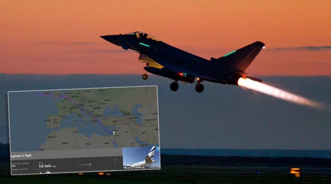 London Rocked By Sonic Boom Generated By RAF Typhoons Scrambled To ...