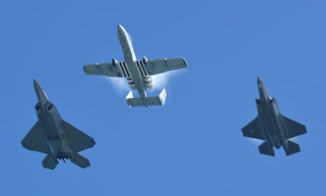 United States Air Force Flight Demonstration Teams “Vaporize” Ocean ...