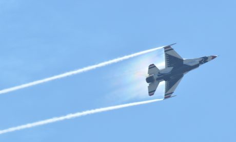 United States Air Force Flight Demonstration Teams “Vaporize” Ocean ...