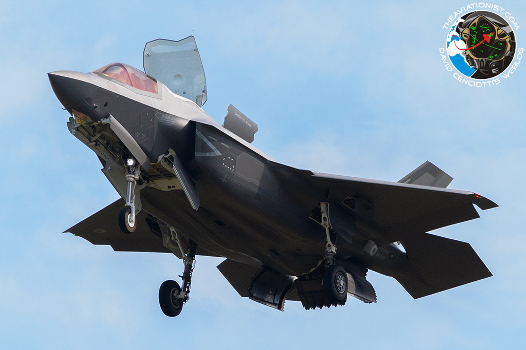 The First Italian Air Force F 35b Deploys To “deci” Air Weapons