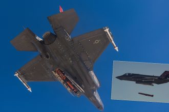 F-35 JSM (Joint Strike Missile) missile drop