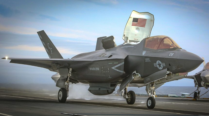 F-35B gun pod mishap