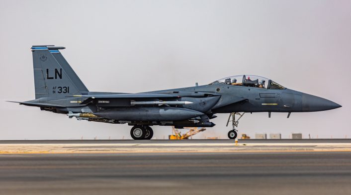 The mysterious U.S. F-15E Strike Eagle detachment in Djibouti. Are they ...