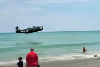 TBM Avenger Ditching