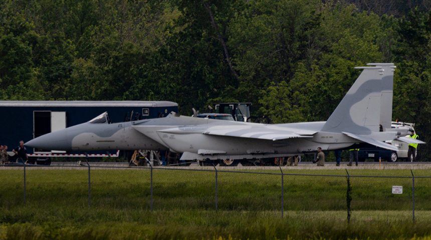 F-15QA recovery