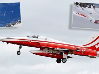 Swiss F-5 crash