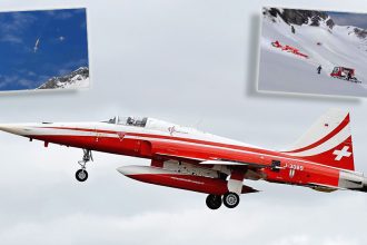 Swiss F-5 crash