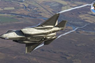 F-35 Intercept Russian An-20 in Estonia