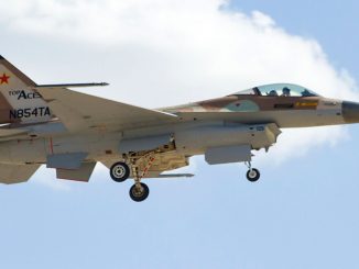 Top Aces F-16 first flight