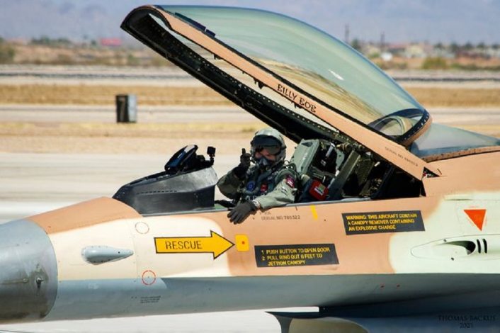 Top Aces F-16 first flight