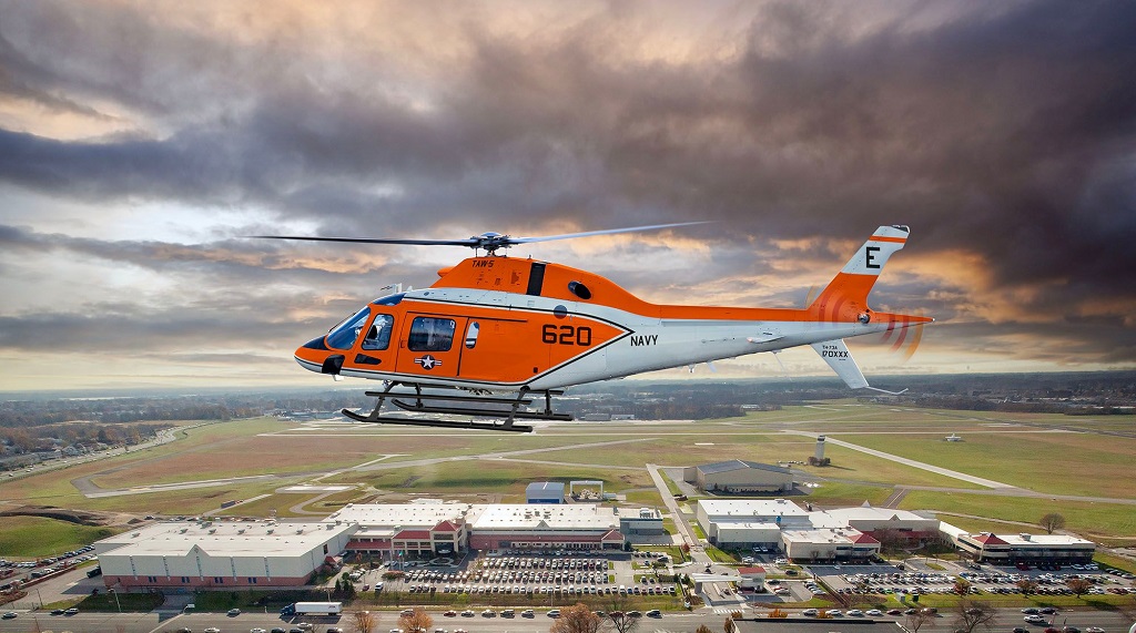 First Leonardo TH73A Training Helicopter Delivered To The U.S. Navy