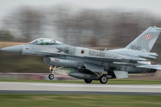 Polish F-16 Icelandic Air Policing