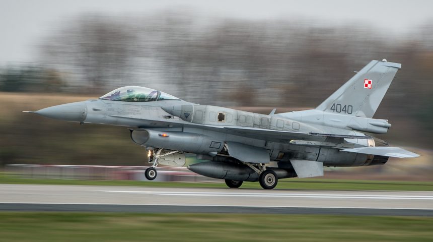 Polish F-16 Icelandic Air Policing