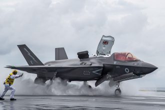 F-35B crash