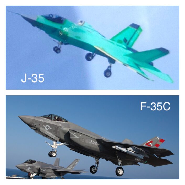 F-35C and J-35