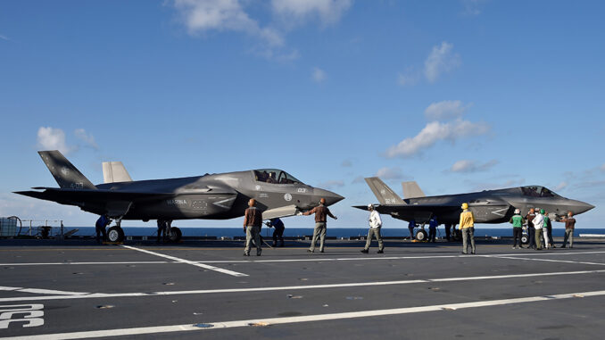 Italian Navy and Air Force F-35B