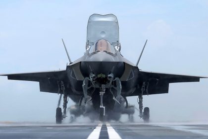 F-35B crashed in the Med