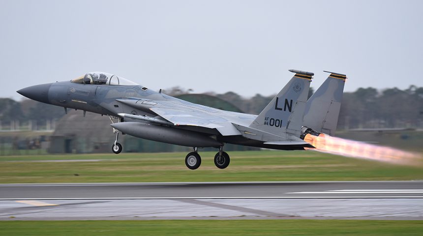 F-15 deployment Poland