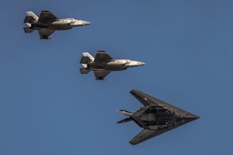 F-35B and F-117