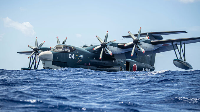 Here Are Some Great Shots Of The ShinMaywa US-2 'Flying Boat' During  Exercise Cope North 22 - The Aviationist