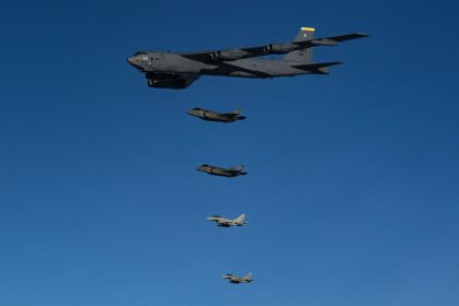 B-52 escort F-35