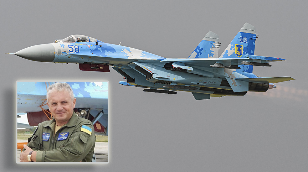 Ukraine Mourns Death Of Former Su-27 Flanker Display Pilot Col. Oksanchenko Shot Down Near Kyiv