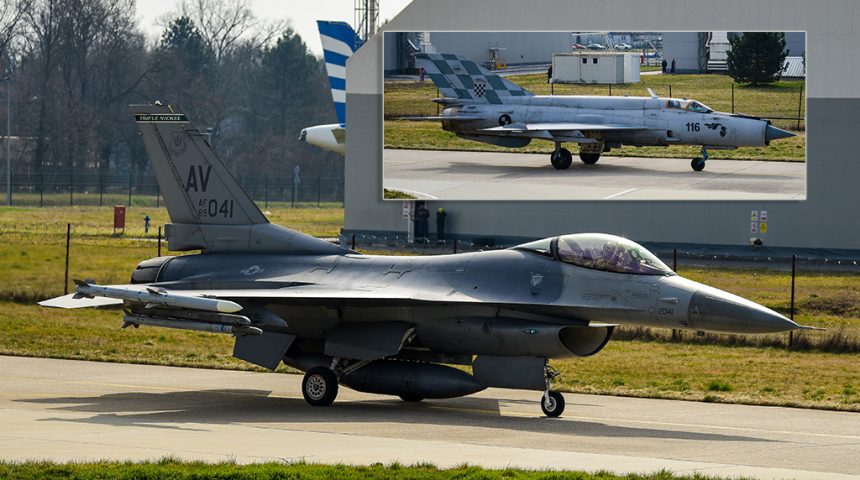 Aviano F-16 Croatia