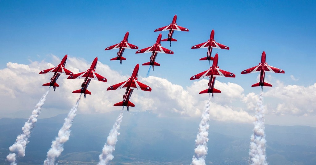 Red Arrows Trouble Team Faces A Pilot Shortage - The Aviationist
