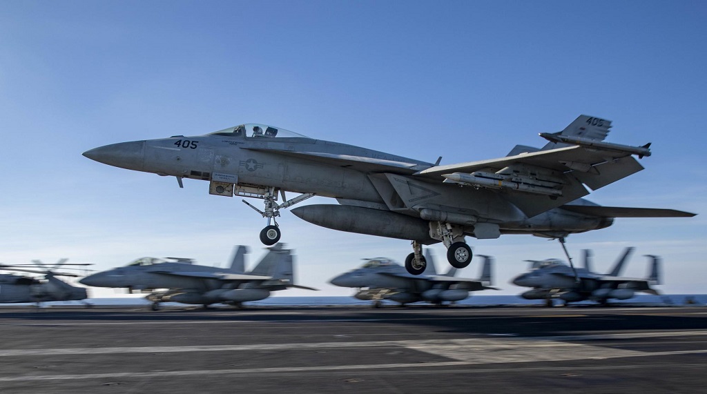 U.S. Navy Completed First-Of-Its-Kind Repairs At Sea On Heavily Damaged Super Hornet