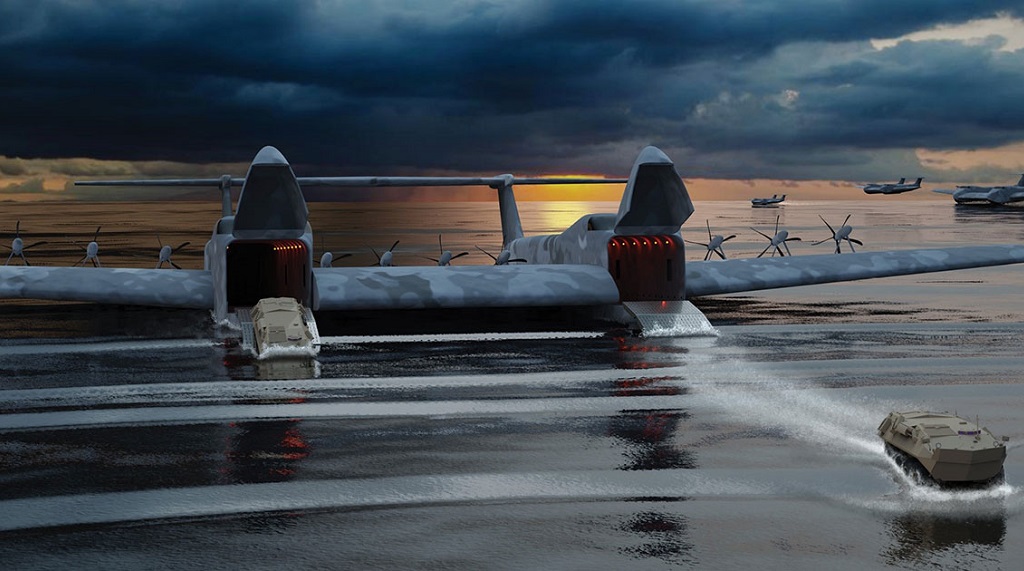 DARPA Developing Wing-In-Ground Effect Cargo Seaplane - The Aviationist