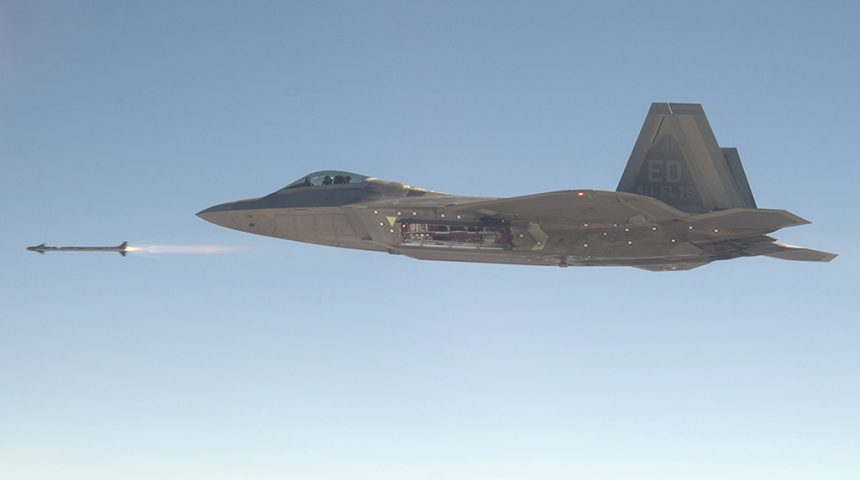 F-22 AIM-9X