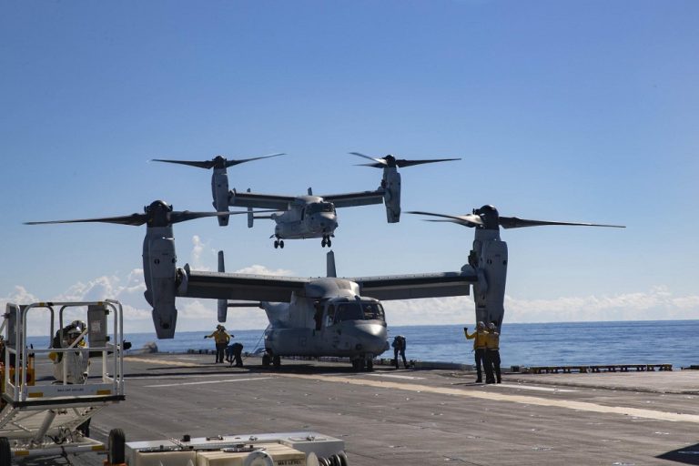 Some V-22 Osprey Tiltrotors Grounded To Implement Solution To Hard ...