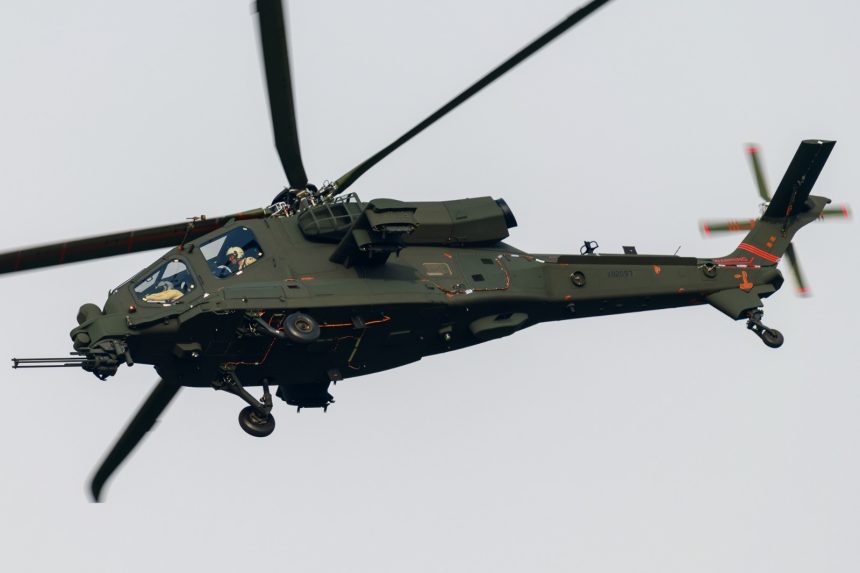 Prototype Of AW249 Attack Helicopter In Combat Livery Flies For The ...