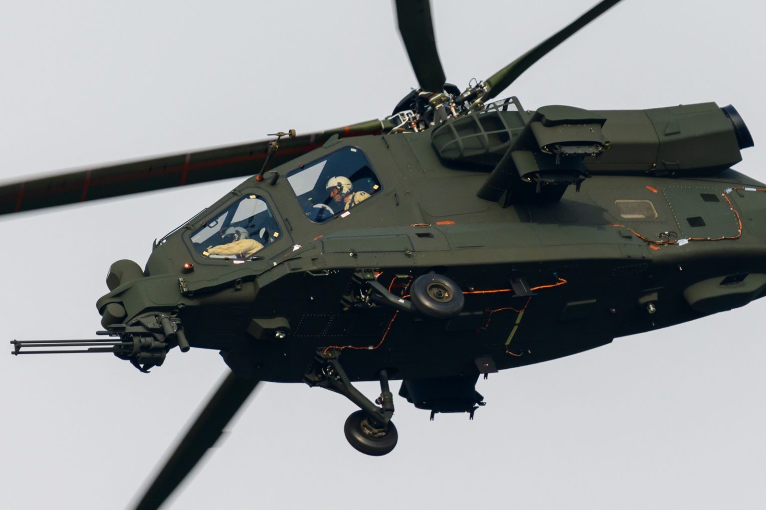 Prototype Of AW249 Attack Helicopter In Combat Livery Flies For The ...