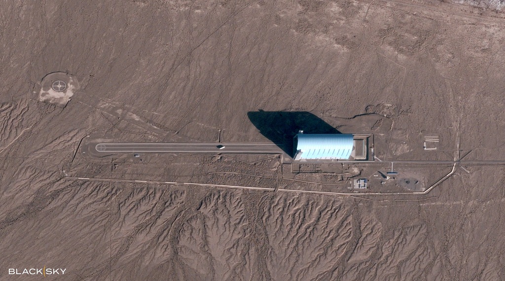 Possible Military Airship Spotted At Chinese Base In Satellite Photos