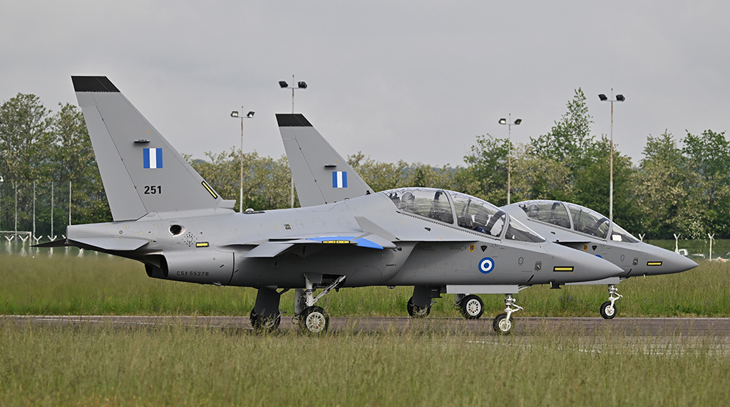 First M-346 Trainers Delivered To Greece