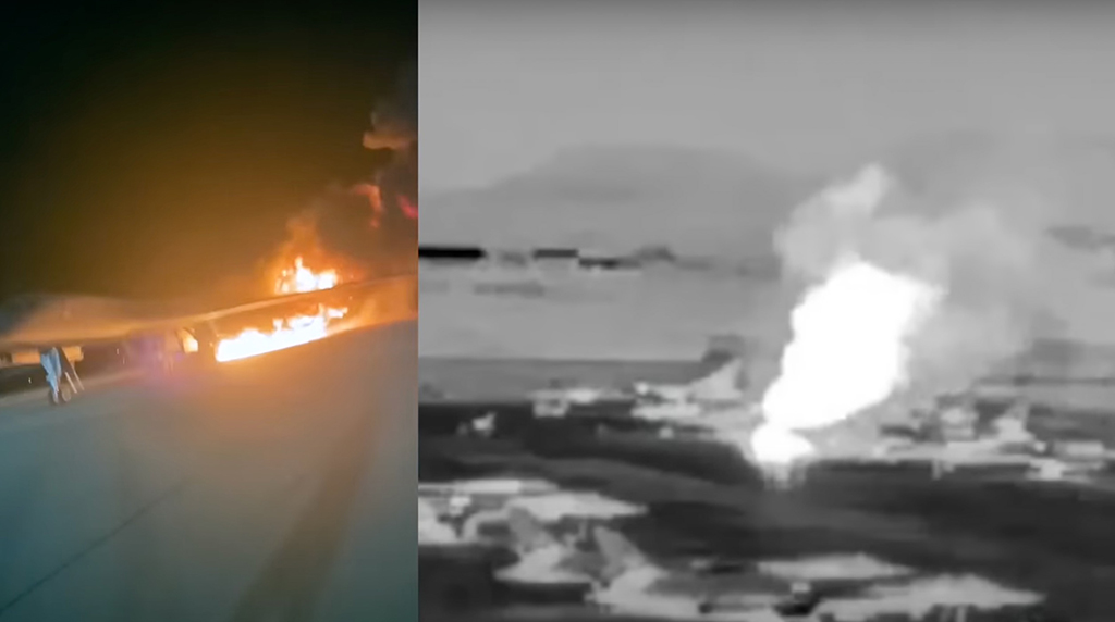 Video Shows B-1B’s Catastrophic Engine Failure, Explosion And Fire At Dyess AFB Last Year