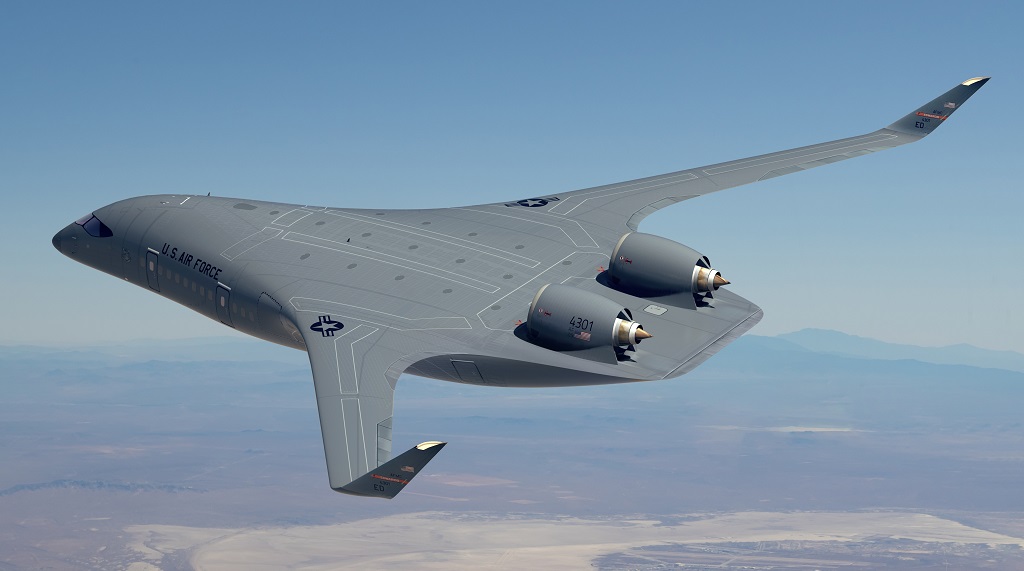 Boeing Unveils New Military Blended Wing Body Concept