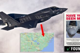 Missing F-35B found